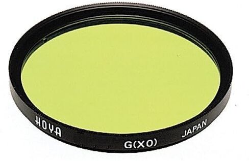 HOYA HMC X0 72mm Lens Filter (Yellow-Green) – Contrast Enhancing Camera Filter for B&W Photography with Slim Black Aluminum Frame, 6-Layer HMC Multi-Coated Optical Glass, Ideal for Portraits & Foliage in Saudi Arabia