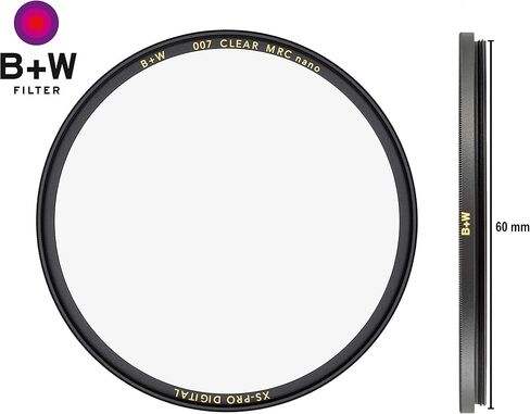 B+W 62mm XS-Pro شفاف بطلاء مقاوم متعدد (007M) in Saudi Arabia