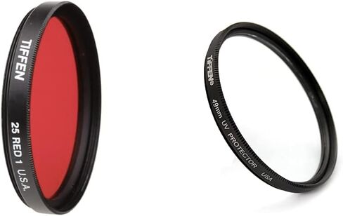 Tiffen 67mm 25 Filter (Red) and Tiffen 67CP 67mm Circular Polarizer in Saudi Arabia