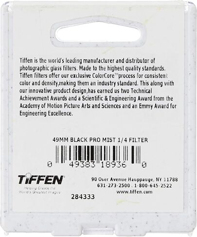 Tiffen 37BPM18 37mm Black Pro-Mist 1/8 Camera Lens Filter in Saudi Arabia