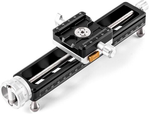 NiSi NM-180S Macro Focusing Rail | Precise Focus Adjustment, Universal Tripod Compatibility, 360-Degree Rotating Clamp, Durable and Versatile Design | Close-Up and Macro Photography in Saudi Arabia