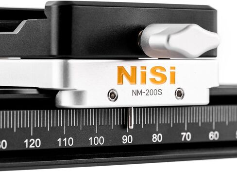 NiSi NM-180S Macro Focusing Rail | Precise Focus Adjustment, Universal Tripod Compatibility, 360-Degree Rotating Clamp, Durable and Versatile Design | Close-Up and Macro Photography in Saudi Arabia
