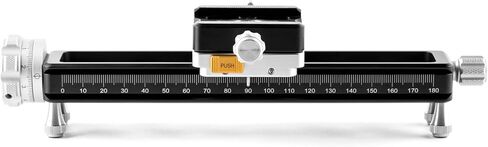 NiSi NM-180S Macro Focusing Rail | Precise Focus Adjustment, Universal Tripod Compatibility, 360-Degree Rotating Clamp, Durable and Versatile Design | Close-Up and Macro Photography in Saudi Arabia
