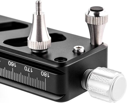 NiSi NM-180S Macro Focusing Rail | Precise Focus Adjustment, Universal Tripod Compatibility, 360-Degree Rotating Clamp, Durable and Versatile Design | Close-Up and Macro Photography in Saudi Arabia