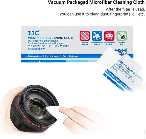 3 Pockets Camera Filter Case for Filter Up to 82mm (fits 82mm 72mm 67mm 62mm 58mm 55mm 52mm 49mm 46mm 43mm 40.5mm 37mm) with Microfiber Cleaning Cloth,Belt Loop Design Compact Lens Filter Pouch Wallet in Saudi Arabia
