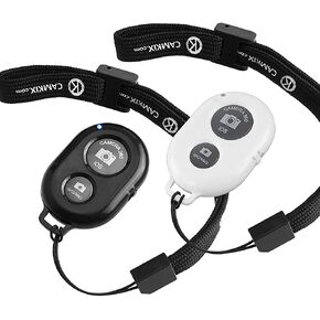 2X CamKix Camera Shutter Remote Control with Bluetooth Wireless Technology - Create Amazing Photos and Videos Hands-Free - Works with Most Smartphones and Tablets (iOS and Android) in Kuwait
