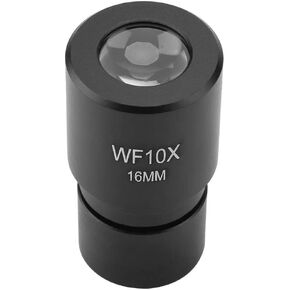 ملحقات عدسة المجهر DMR001 WF 10X محول عدسة المجهر البيولوجي لعرض المجهر 16 مم مقياس شبكاني 0.1 مم قطر الواجهة/حجم التركيب 23.2 مم in Kuwait