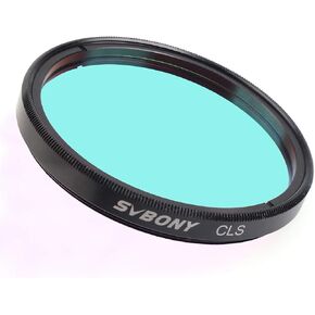 SVBONY Telescope Filters, CLS 1.25", Light Pollution Broadband Filter | 90% Transmission of Nebula Emission Lines,Reduces Light Pollution ,Suitable for Deep Sky Visual Astronomical Photography in Saudi Arabia