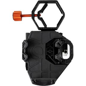 Celestron - NexGO 2-Axis Universal Smartphone Adapter & 93524 Roof and Porro Binocular Tripod Adapter, Black in Saudi Arabia