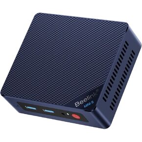 Beelink Mini PC, Mini S12 Mini Computer 12th Quad-Core N95, Desktop Computers 8G DDR4 RAM 256G SSD, Small PC 4K UHD Dual HDMI, Dual WiFi/Gigabit Ethernet/BT4.0 for Office/Home/HTPC/Family-NAS/W-11 Pro