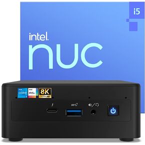 Intel NUC 11 NUC11PAHi50Z Panther Canyon Mini PC Desktop - 16GB DDR4 RAM & 256GB SSD, Core i5-1135G7 4-Core, Iris Xe Graphics, WiFi 6, BT 5.0 Thunderbolt 3 8K & Quadruple Monitor Capable (Win 11 Pro) in Saudi Arabia