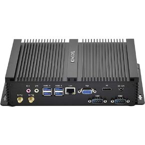 كمبيوتر KINGDEL صغير مع ذاكرة وصول عشوائي 16 جيجابايت وذاكرة وصول عشوائي 256 جيجابايت NVMe SSD الجيل الثامن وحدة المعالجة المركزية Intel Core i5 4 النواة (حتى 3.4 جيجا هرتز)، كمبيوتر مكتبي صغير، 4K Ultra-HD، 2xCOM RS232، 4xUSB3.0، Windows 11 Pro in Kuwait