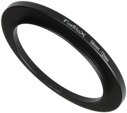 Fotodiox Metal Step Up Ring, Anodized Black Metal 46mm-49mm, 46-49 mm in Saudi Arabia