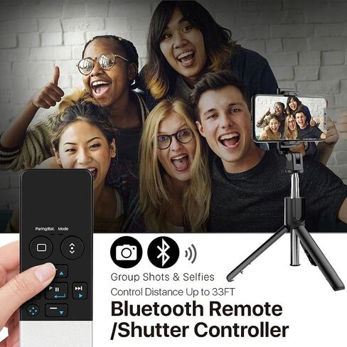 TNP Bluetooth Remote Control for iPad iPhone - Trackpad Media Presenter for iOS Mac Android Tablet PC - Wireless Camera Shutter, Media Button, Presentation Clicker, iPad Air Pro, MacBook Pro Mini M1 in Saudi Arabia