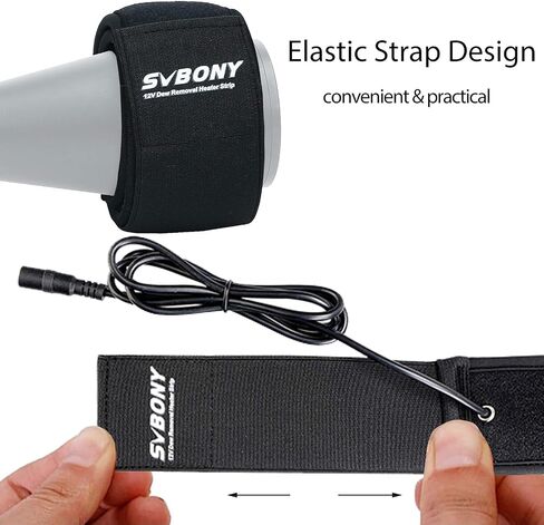 SVBONY SV192 Dew Heater Strip 480 mm Lens Heater Warmer for Telescope DSLR Camera Lens Outer Diameter Below 152mm in Kuwait