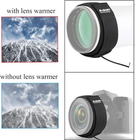 SVBONY SV192 Dew Heater Strip 480 mm Lens Heater Warmer for Telescope DSLR Camera Lens Outer Diameter Below 152mm in Kuwait