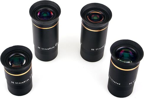 SVBONY Telescope Eyepiece Fully Mutil Coated 1.25 inches Telescope Accessories Set 66 Degree Ultra Wide Angle HD 20mm for Astronomy Telescope in Saudi Arabia