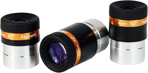 SVBONY Eyepieces 4mm Telescopes Lens Wide Angle 62 Degree Aspheric Eyepiece HD Fully Coated Telescope Accessory for 1.25 inches Astronomic Telescopes in Saudi Arabia