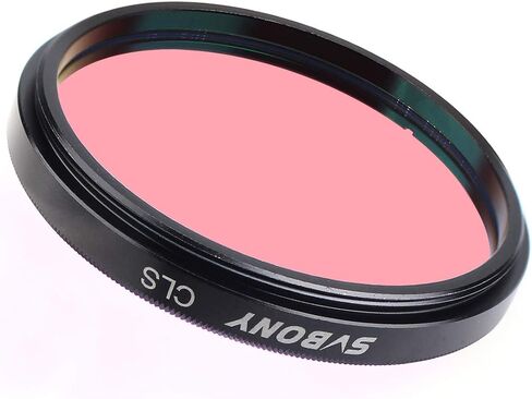 SVBONY Telescope Filters, CLS 1.25", Light Pollution Broadband Filter | 90% Transmission of Nebula Emission Lines,Reduces Light Pollution ,Suitable for Deep Sky Visual Astronomical Photography in Kuwait