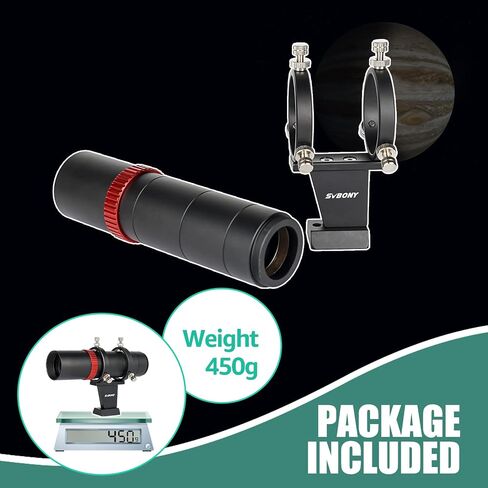 SVBONY SV165 نطاق دليل صغير 30 مللي متر F4 مكتشف نطاق دليل نطاق لـ SV305 Pro ZWO QHY Orion كاميرات التوجيه التلقائي in Saudi Arabia