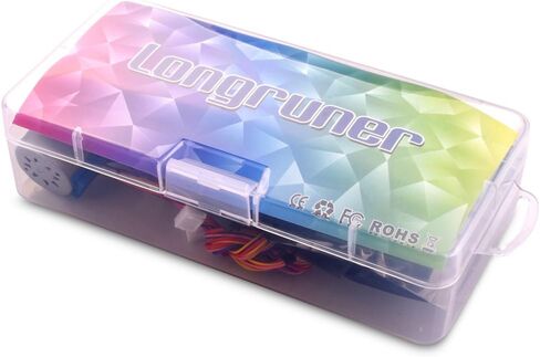 Longruner 5X Geared Stepper Motor 28byj 48 Uln2003 5v Stepper Motor Uln2003 Driver Board Compatible with ArduinoIDE (with Wire) in Kuwait