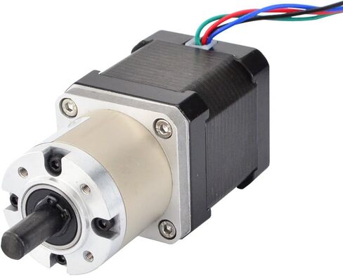 STEPPERONLINE 14:1 Planetary Gearbox High Torque Nema 17 Stepper Hobby DIY CNC Camera in Saudi Arabia