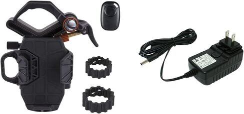 Celestron - NexYZ DX Kit - محول الهاتف الذكي العالمي ثلاثي المحاور - محول الهاتف الذكي Digiscoping - جهاز تحكم عن بعد لإطلاق مصراع البلوتوث - التقاط الصور والفيديو من خلال التلسكوب الخاص بك أو نطاق الإكتشاف in Saudi Arabia