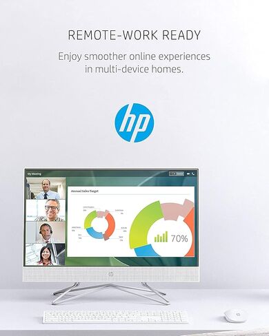 كمبيوتر مكتبي HP الكل في واحد، شاشة لمس FHD مقاس 27 بوصة، معالج Intel Core i7-1165G7، ذاكرة الوصول العشوائي 32 جيجابايت، 1 تيرابايت SSD، كاميرا ويب، واي فاي، HDMI، بلوتوث، لوحة مفاتيح سلكية وماوس، Win11 Home، فضي in Kuwait