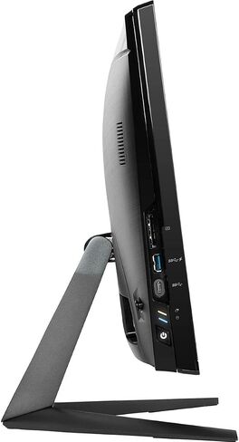 MSI كمبيوتر مكتبي برو 22XT AIO بشاشة لمس 21.5 انش FHD IPS LED مع HDMI ومعالج انتل كور i3-10100 وذاكرة 8GB (4G×2) وSSD 256GB وWiFi 5 وبلوتوث 4.2 وUSB نوع C، اسود، ويندوز 11 هوم (10M-679US) in Saudi Arabia