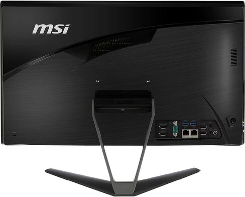 MSI كمبيوتر مكتبي برو 22XT AIO بشاشة لمس 21.5 انش FHD IPS LED مع HDMI ومعالج انتل كور i3-10100 وذاكرة 8GB (4G×2) وSSD 256GB وWiFi 5 وبلوتوث 4.2 وUSB نوع C، اسود، ويندوز 11 هوم (10M-679US) in Saudi Arabia