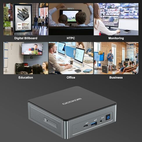 جيكوم كمبيوتر ميني اير 11 ميني اير 11 N5105 الجيل 11 (حتى 2.9GHz)، 8GB DDR4 256G SSD ويندوز 11 برو، يدعم 4K UHD، واي فاي مزدوج، BT، HDMI، فيسا للمكتب/الدراسة/المنزل in Kuwait