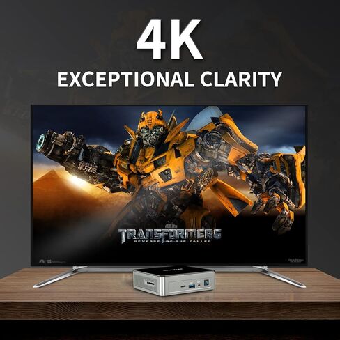 جيكوم كمبيوتر ميني اير 11 ميني اير 11 N5105 الجيل 11 (حتى 2.9GHz)، 8GB DDR4 256G SSD ويندوز 11 برو، يدعم 4K UHD، واي فاي مزدوج، BT، HDMI، فيسا للمكتب/الدراسة/المنزل in Kuwait