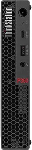 Lenovo ThinkStation P3 Tiny WiFi Business Mini Desktop (Intel i7-13700T 16-Core, 64GB RAM, 1TB PCIe SSD, T1000, Bluetooth, HDMI, USB 3.2, Black, Win 10 Pro) with Hub in Saudi Arabia