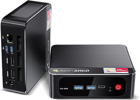 Beelink SER3 Mini PC, AMD Ryzen 3 3200U 2C/4T, 16G DDR4 RAM 500G SSD | Mini Computer, Micro PC 4K@60Hz Dual Display, Mini Computer WiFi6/BT5.2/HTPC/W-11 Pro in Kuwait