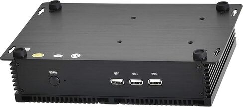 كمبيوتر KINGDEL صغير مع ذاكرة وصول عشوائي 16 جيجابايت وذاكرة وصول عشوائي 256 جيجابايت NVMe SSD الجيل الثامن وحدة المعالجة المركزية Intel Core i5 4 النواة (حتى 3.4 جيجا هرتز)، كمبيوتر مكتبي صغير، 4K Ultra-HD، 2xCOM RS232، 4xUSB3.0، Windows 11 Pro in Kuwait