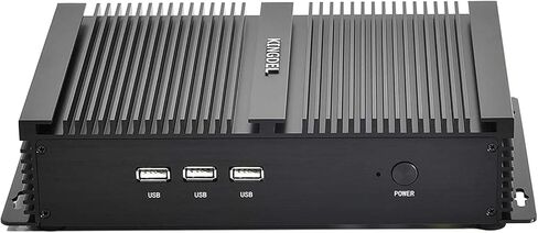 كمبيوتر KINGDEL صغير مع ذاكرة وصول عشوائي 16 جيجابايت وذاكرة وصول عشوائي 256 جيجابايت NVMe SSD الجيل الثامن وحدة المعالجة المركزية Intel Core i5 4 النواة (حتى 3.4 جيجا هرتز)، كمبيوتر مكتبي صغير، 4K Ultra-HD، 2xCOM RS232، 4xUSB3.0، Windows 11 Pro in Kuwait