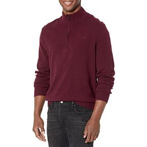 Calvin Klein Men's Merino Wool 1/4 Zip Sweater in Saudi Arabia