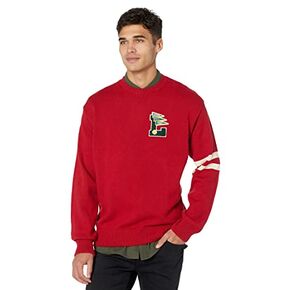 Lacoste Men's Long Sleeve Varsity L Crew Neck Sweater in Saudi Arabia