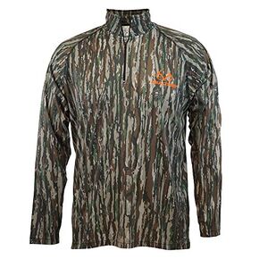 Staghorn Mens Long Sleeve Camo 1/4 Zip