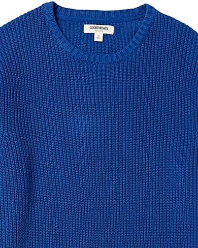 Goodthreads Men's Soft Cotton Rib Stitch Crewneck Sweater in Saudi Arabia