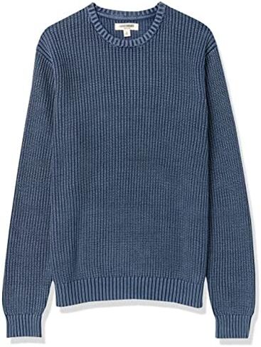 Goodthreads Men's Soft Cotton Rib Stitch Crewneck Sweater in Saudi Arabia