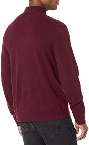 Calvin Klein Men's Merino Wool 1/4 Zip Sweater in Saudi Arabia