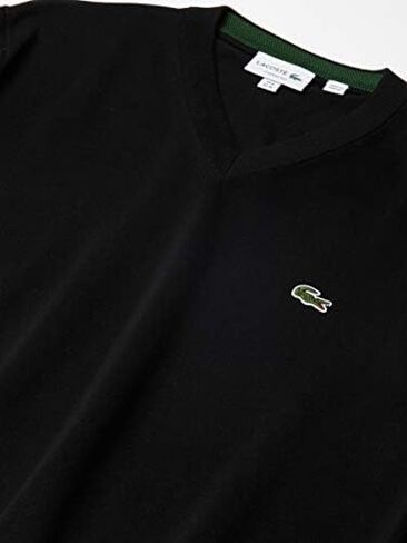 Lacoste Men's Long Sleeve V Neck Cotton Jersey Sweater in Saudi Arabia