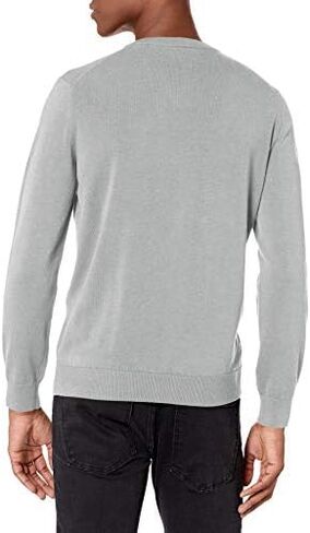 Lacoste Men's Long Sleeve V Neck Cotton Jersey Sweater in Saudi Arabia