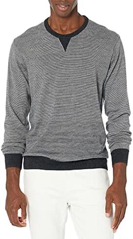 Goodthreads Men's Lightweight Merino Wool Crewneck Sweater in Saudi Arabia