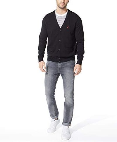 Nautica Men's Navtech Knit Cardigan in Saudi Arabia