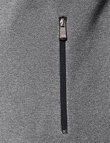 A|X ARMANI EXCHANGE Men's Colorblock Logo Zip-up Cardigan in Saudi Arabia