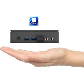 Intel Nuc 11 NUC11ATKC4 Atlas Canyon Mini pc,Intel Celeron N5105, 2.0 GHz - 2.9 GHz Burst, 4 core, 4 Thread, 15W Intel UHD Graphics, 450 – 800 MHz Burst, 8GB ram, 256GB SSD, Windows 11 Pro in Kuwait