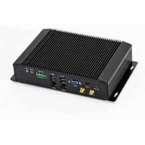 KINGDEL i5 8th Gen. CPU Mini PC, 16GB RAM, 256GB SSD Office Computer, 6xCOM, 4xUSB 3.0, 4xUSB 2.0, 2xLAN, GPIO, HD Port, VGA, Fanless in Saudi Arabia