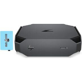 كمبيوتر مكتبي HP Z2 G5 Mini Workstation (Intel i7-10700 8-Core، 32GB RAM، 8TB PCIe SSD، Quadro P620 2GB GDDR5، WiFi 6، BT 5.0، Ethernet LAN (RJ-45)، 3 منافذ عرض، أسود، ويندوز 11 برو) ث/المحور in Saudi Arabia